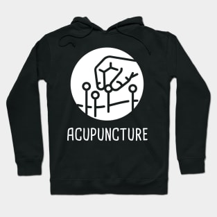 Acupuncture Needles Design Hoodie